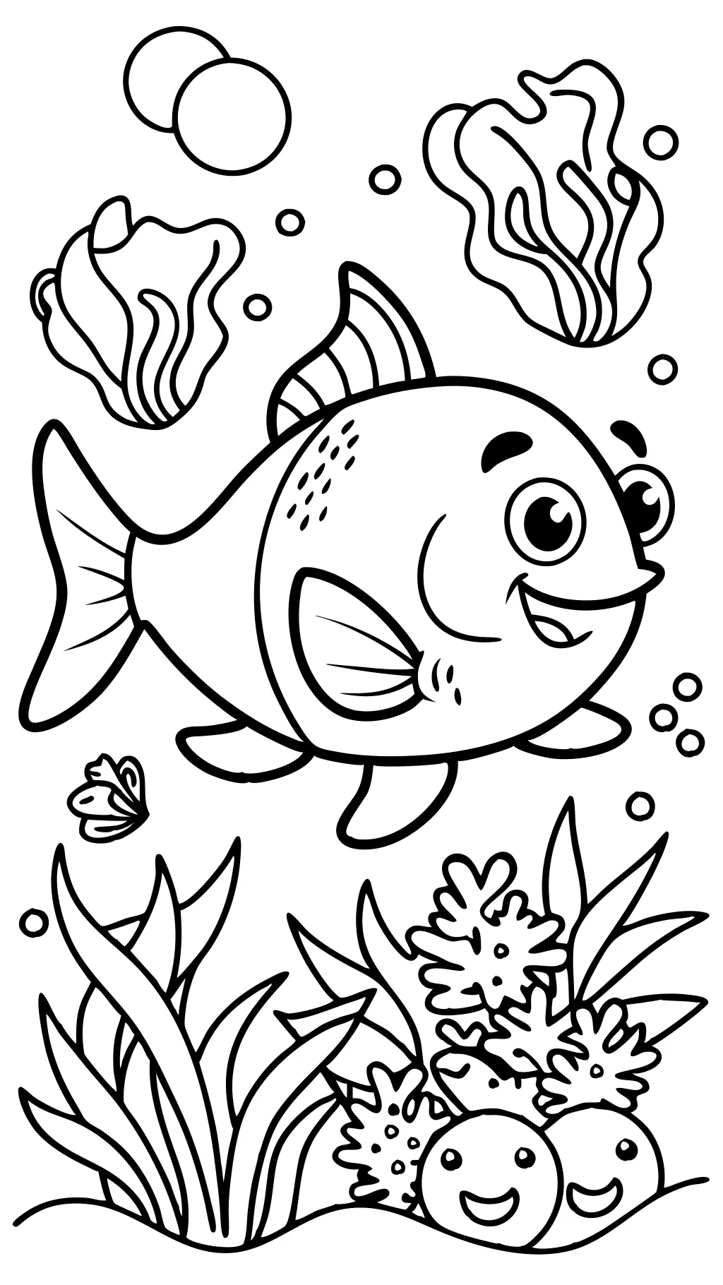 piranha coloring pages